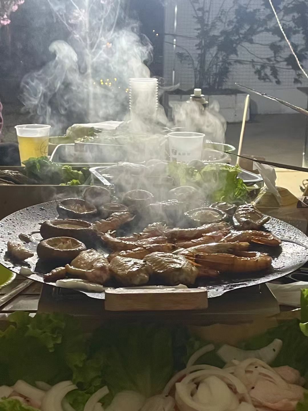 户外烧烤